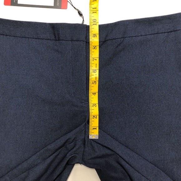 MARIO SERRANI Italy Dark Blue Bermuda Shorts Sz 8 - Picture 15 of 16